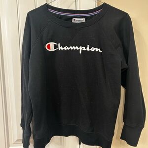 Champion Dark Sweatshirt with Logo